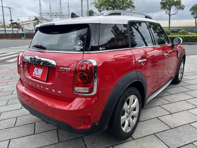 正2018年，MINI COUNTRYMAN，1.5，白頂大紅車身  第6張相片