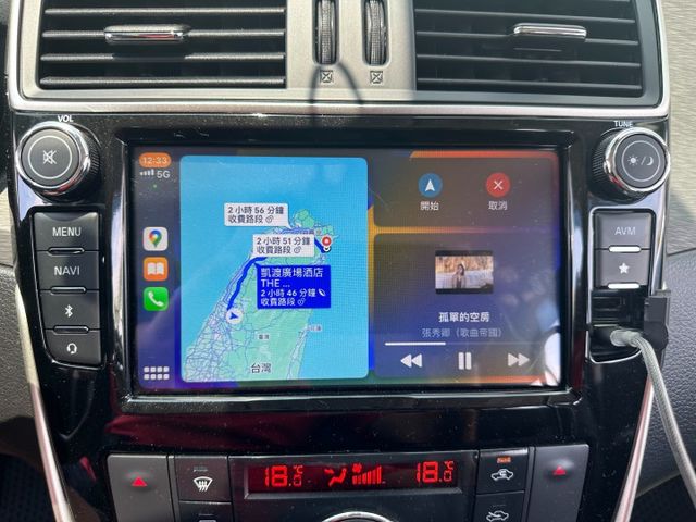 智能360版 超低里程僅跑2萬8千 IKEY/恆溫/定速/導航/盲點/360環景/CarPlay/抬顯 認證車 可全貸  第14張相片