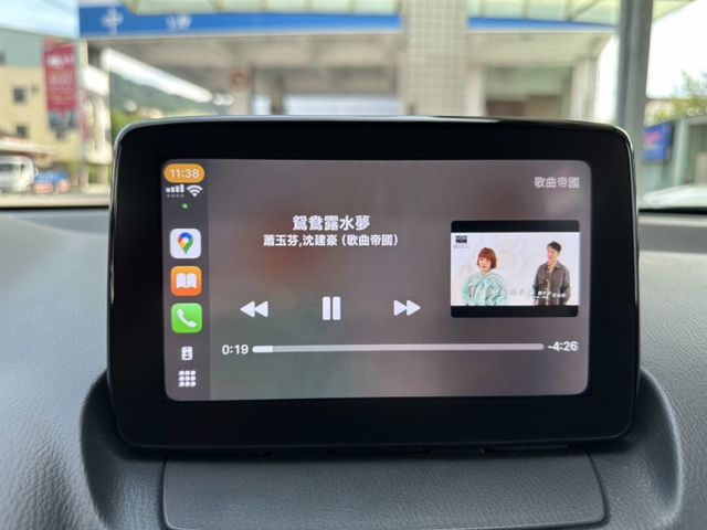 旗艦版 IKEY 摸門 盲點 CarPlay 前後錄紀錄器 一手認證車 里程保證只跑4.5萬公里 可全額貸款 保固1年  第15張相片