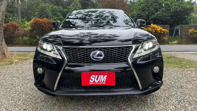 LEXUS RX450h/F sport/I-KEY/倒車顯影/雙前電動座椅/電尾門/定速/循跡防滑/雙區恆溫空調/摸門  第2張相片