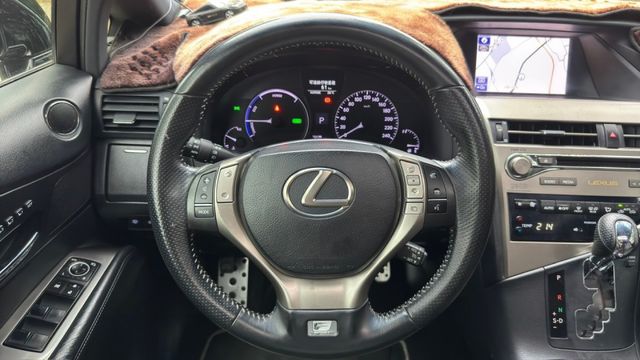 LEXUS RX450h/F sport/I-KEY/倒車顯影/雙前電動座椅/電尾門/定速/循跡防滑/雙區恆溫空調/摸門  第13張相片