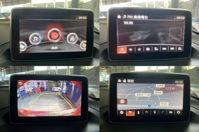 一手車鈑件原里程保證少跑里程時尚尊榮型影音I-KEY皮椅定速巡航恆溫循跡防滑控制胎壓偵測器藍芽配備資料齊全馬力大認證車  第11張相片