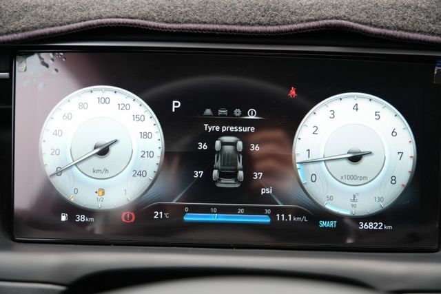 2023 Hyundai Tucson L GLT-B 1.6 換檔撥片 全景天窗 電動尾門 ACC 導航 ikey  第12張相片