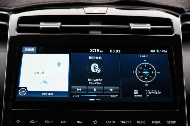 2023 Hyundai Tucson L GLT-B 1.6 換檔撥片 全景天窗 電動尾門 ACC 導航 ikey  第16張相片