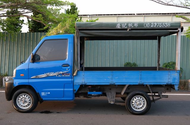 2013 中華 菱利 1.3 三面帆布 里程保證 便宜小貨車  第4張相片