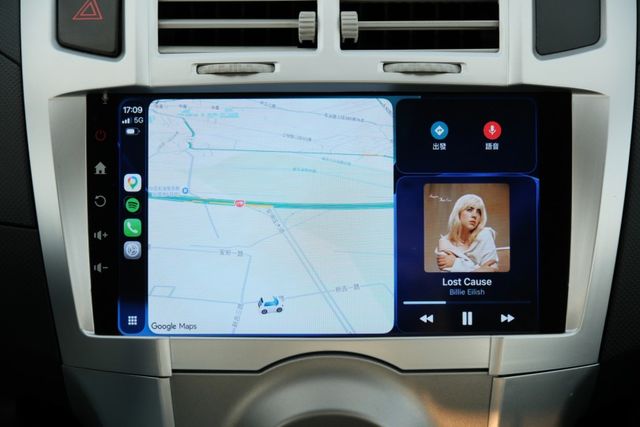 2012 Toyota Yaris G Leather 1.5 恆溫空調 安卓機 倒車顯影 Carplay 抬頭顯示器  第14張相片