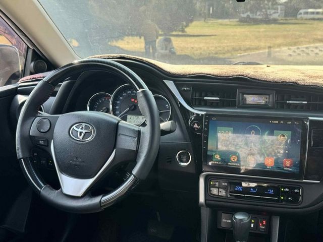 【11.5代 ALTIS 豪華版】僅跑8萬公里 鑑定認證車 升級鋁圈 360環景系統 大螢幕安卓機 IKEY免鑰匙  第7張相片