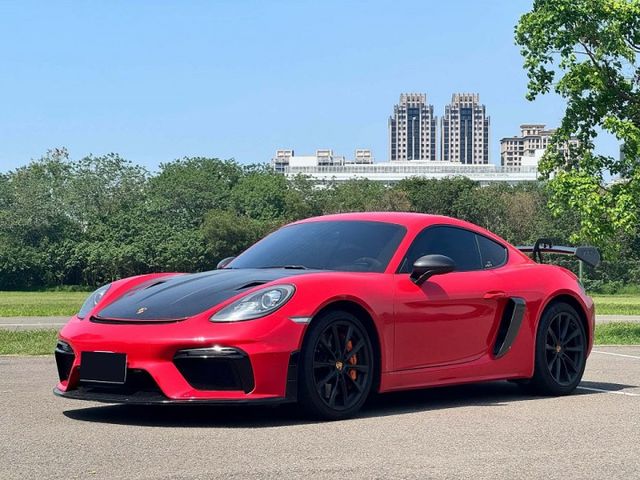 718 Cayman S 實跑7萬 無事故認證車 【Brembo前後陶煞 全車GT4外觀 RS尾翼 碳纖維引擎蓋 】  第1張相片