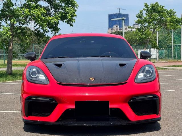 718 Cayman S 實跑7萬 無事故認證車 【Brembo前後陶煞 全車GT4外觀 RS尾翼 碳纖維引擎蓋 】  第6張相片