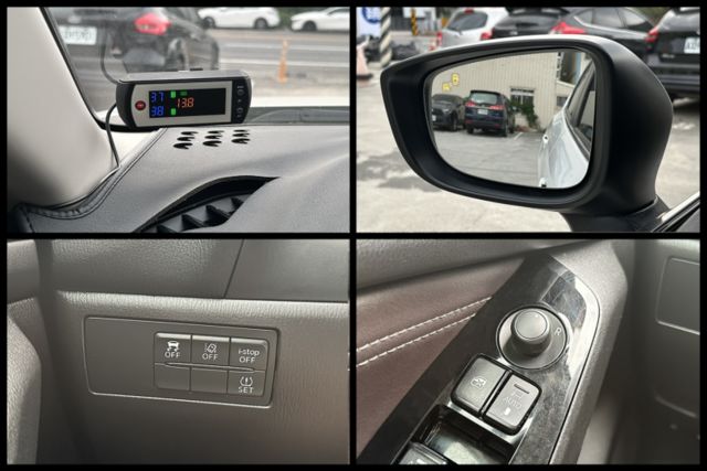 【2.0旗艦型】原鈑件 換檔撥片 分區溫控 電動椅 BOSE音響 導航 IKEY 定速  第18張相片