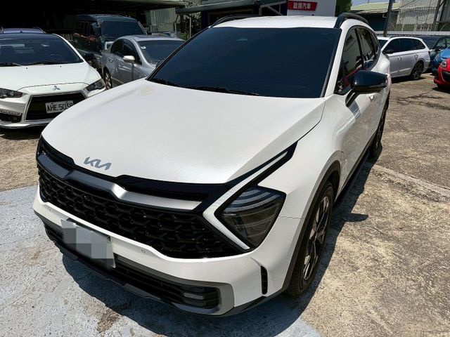 2024年 KIA SPORTAGE Sportage X-line 4WD 1.6 白色  僅跑四千二 原廠保固中  第1張相片