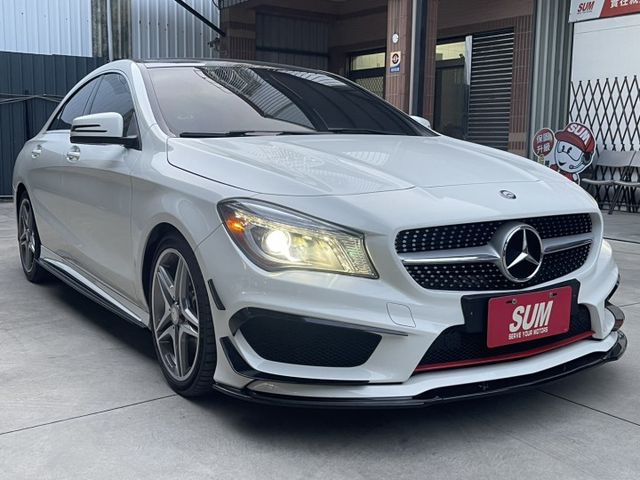 2014年CLA250 低里程 認證車 AMG 全景天窗 電動椅 快撥 全車已改裝好了  第3張相片