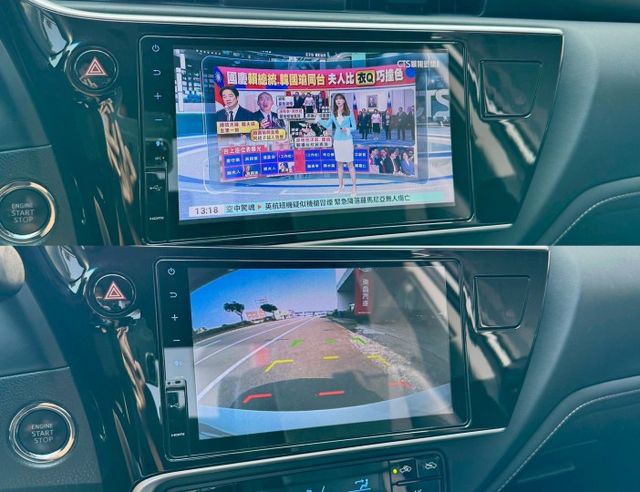 尊爵版 車況好 配備滿！ikey 摸門 盲點 定速 左右切換車道輔助鏡頭 抬頭顯示器 倒車顯影  導航 車漂亮 別錯過～  第11張相片