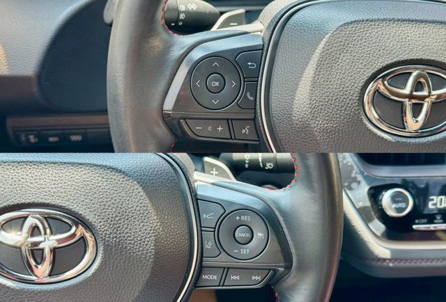 小改款 12.3吋數位儀表 GR專屬套件 紅黑內裝 盲點 LED頭尾燈 換擋撥片 Carplay IKEY ACC全速域  第10張相片