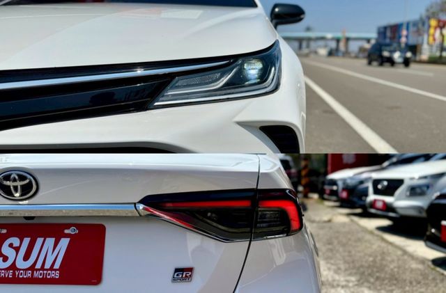 小改款 12.3吋數位儀表 GR專屬套件 紅黑內裝 盲點 LED頭尾燈 換擋撥片 Carplay IKEY ACC全速域  第14張相片