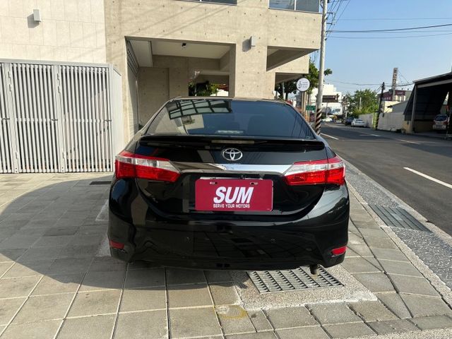 代步車好選擇的一台 ALTIS S版 免鑰匙/摸門~抬頭顯示器~雙環儀錶板~升級安卓機~360度環境  第5張相片