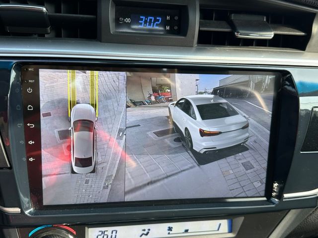 代步車好選擇的一台 ALTIS S版 免鑰匙/摸門~抬頭顯示器~雙環儀錶板~升級安卓機~360度環境  第10張相片