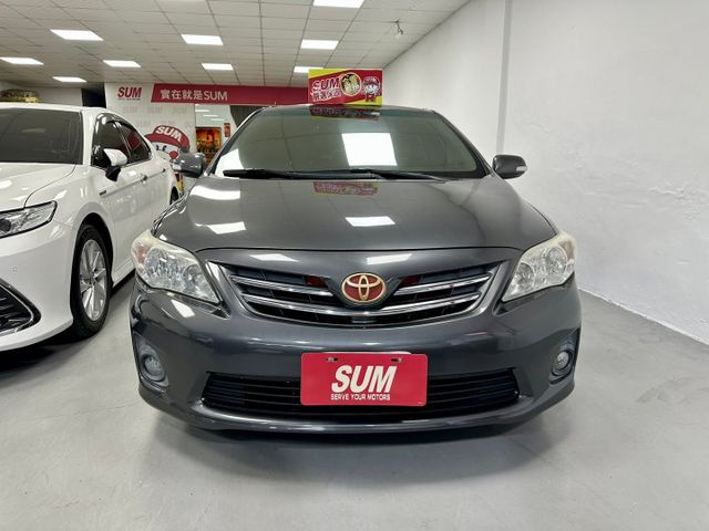 入庫 2011 Altis E經典 天窗版 升級：行車記錄器、排氣管 可調避震器、安卓機、改裝鋁圈 胎壓偵測、抬頭顯示器  第2張相片