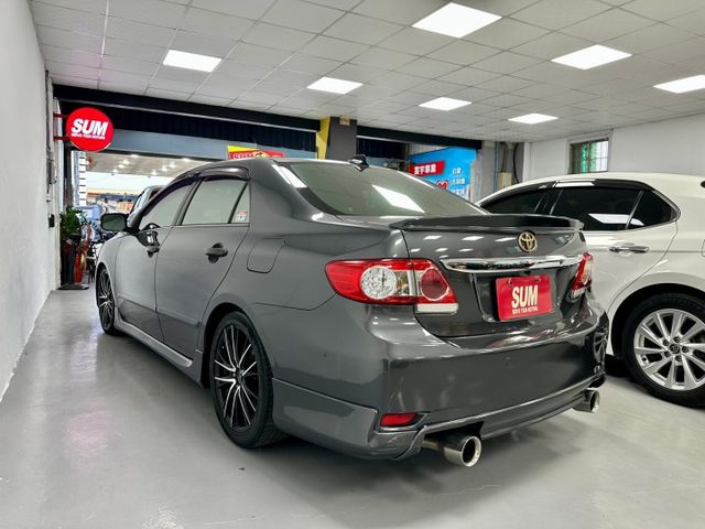 入庫 2011 Altis E經典 天窗版 升級：行車記錄器、排氣管 可調避震器、安卓機、改裝鋁圈 胎壓偵測、抬頭顯示器  第6張相片