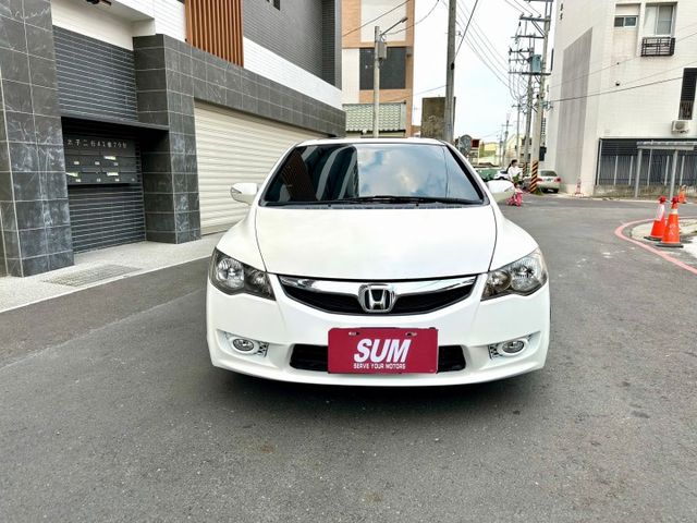 新入庫全車消光白 2011 Honda Civic K12 VTI-S  倒車雷達 電動天窗 換檔撥片  第2張相片