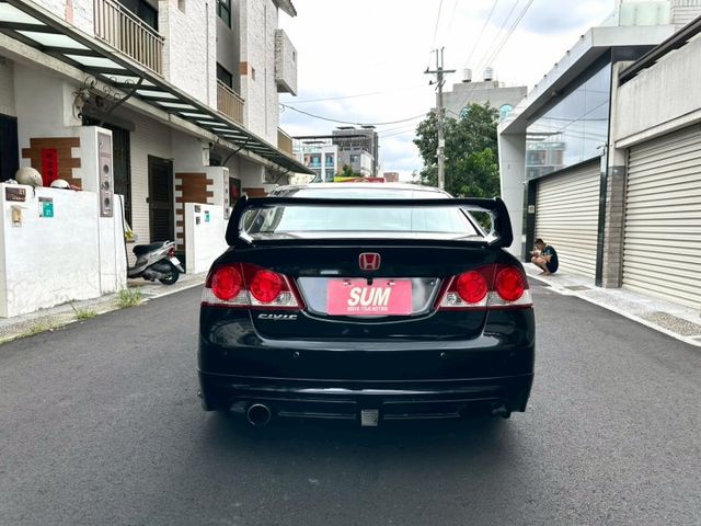 2008 Honda Civic 2.0 S 升級：前後大包/側裙/大尾翼 大螢幕安卓機/行車記錄器  第4張相片