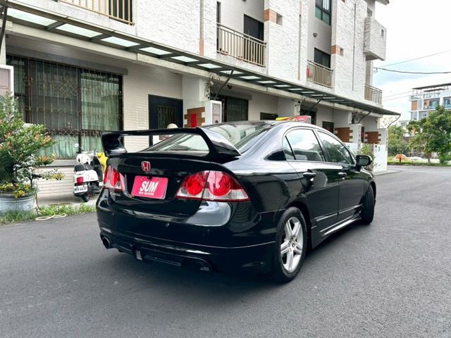 2008 Honda Civic 2.0 S 升級：前後大包/側裙/大尾翼 大螢幕安卓機/行車記錄器  第6張相片