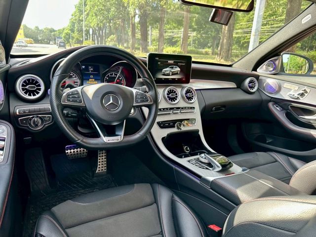 2016 C43 AMG 4Matic 升級:發光旋轉高音/渦輪出風口/副駕飾板/柏林音響蓋/後碳纖維壓尾/前下巴碳纖維  第7張相片