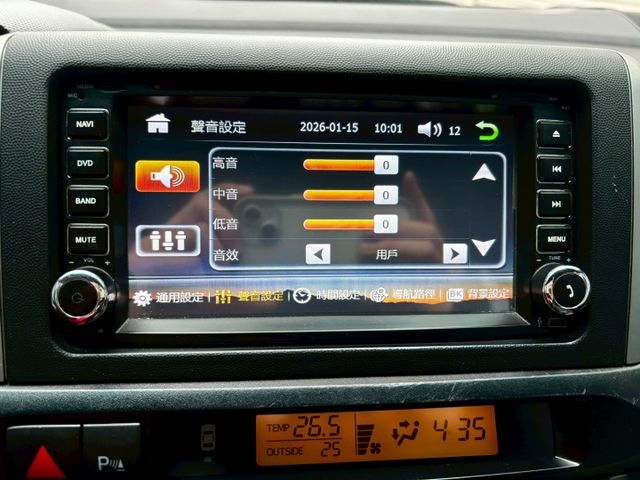 2014 TOYOTA WISH 經典版 配備: 恆溫空調~倒車顯影~胎壓偵測器~電折後視鏡~CD音響主機  第12張相片