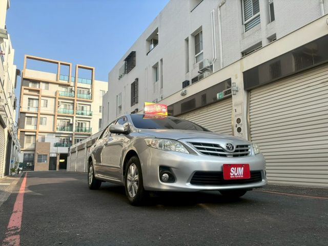 2011 TOYOTA Altis E版 認證車 升級：安卓機/carplay/藍牙/導航/倒車顯影/定速巡航/電折後視  第1張相片