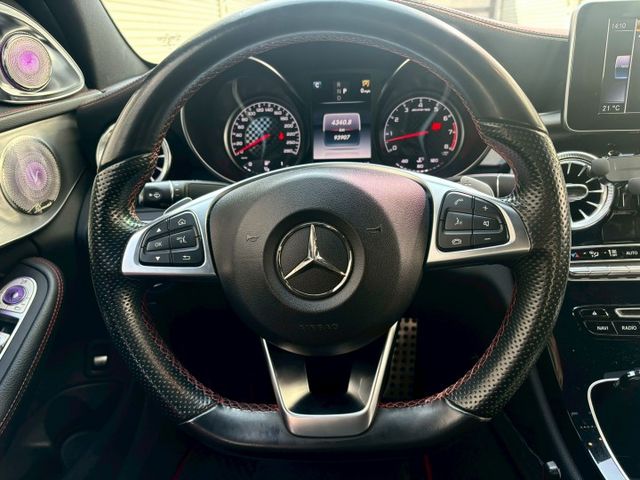 2016 C43 AMG 總代理 升級：發光旋轉高音/渦輪出風口/副駕飾板/柏林音響蓋/小鴨尾/360環景/盲點  第15張相片