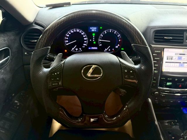 2011年 Lexus IS 250 黑色 免鑰匙/摸門解索/HID頭燈/電動天窗/換檔撥片  第19張相片