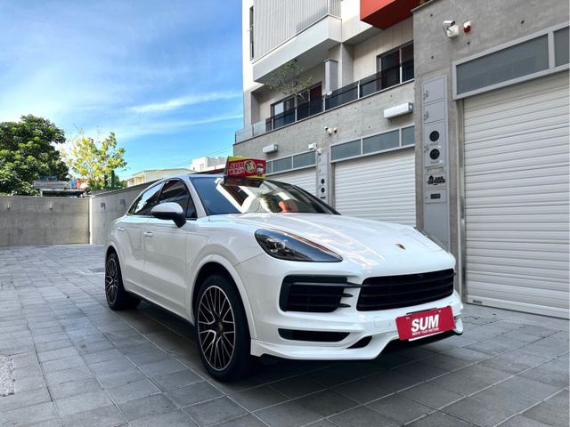 2019年 Porsche Cayenne Coupe S 升級Turbo空力套件/21吋鍛造鋁圈/盲點/摸門/小旋鈕  第1張相片