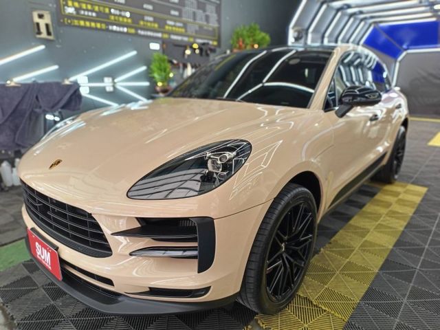 ★2019 PORSCHE MACAN S 3.0★  里程僅跑2萬  全車包膜最美奶茶色~超吸晴  第3張相片