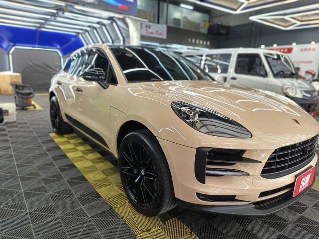 ★2019 PORSCHE MACAN S 3.0★  里程僅跑2萬  全車包膜最美奶茶色~超吸晴  第4張相片