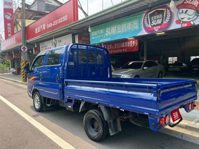 新五期暢銷柴油貨車.一手車.雙廂6人座.幫你賺大錢的好幫手/引擎乾淨無漏油.里程保證  第4張相片