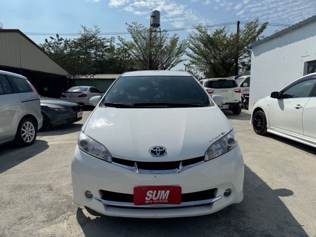 2011年 Toyota WISH 七人座 白  第3張相片