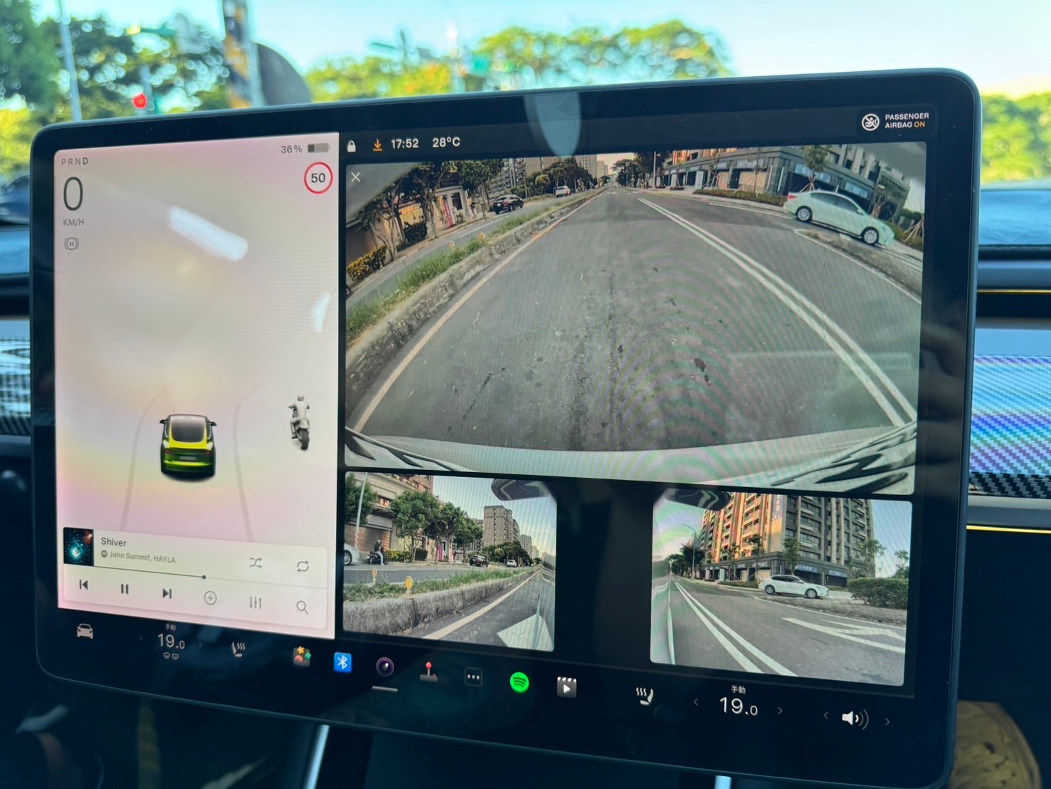▲銘陽國際▲ 2020年 特斯拉 MODEL 3 SR+AP版 白色 百萬讓您享受科技與未來    第11張相片