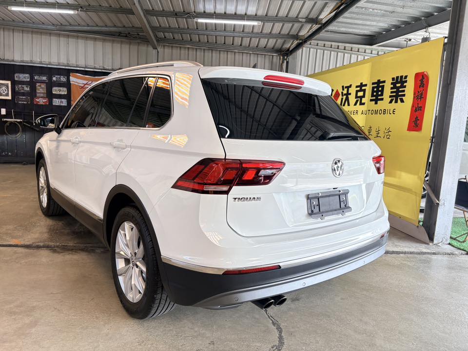TIGUAN 高階CL版 僅跑8.7萬 原廠保養 升級360環景+安卓機+無線AppleCarPlay  第5張相片