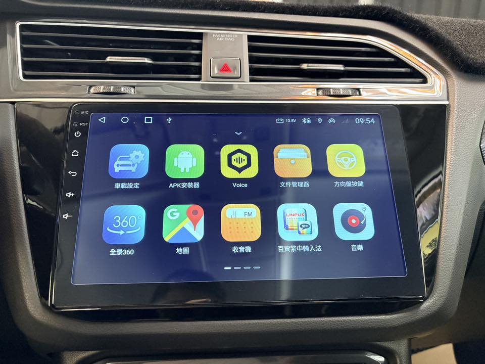 TIGUAN 高階CL版 僅跑8.7萬 原廠保養 升級360環景+安卓機+無線AppleCarPlay  第10張相片