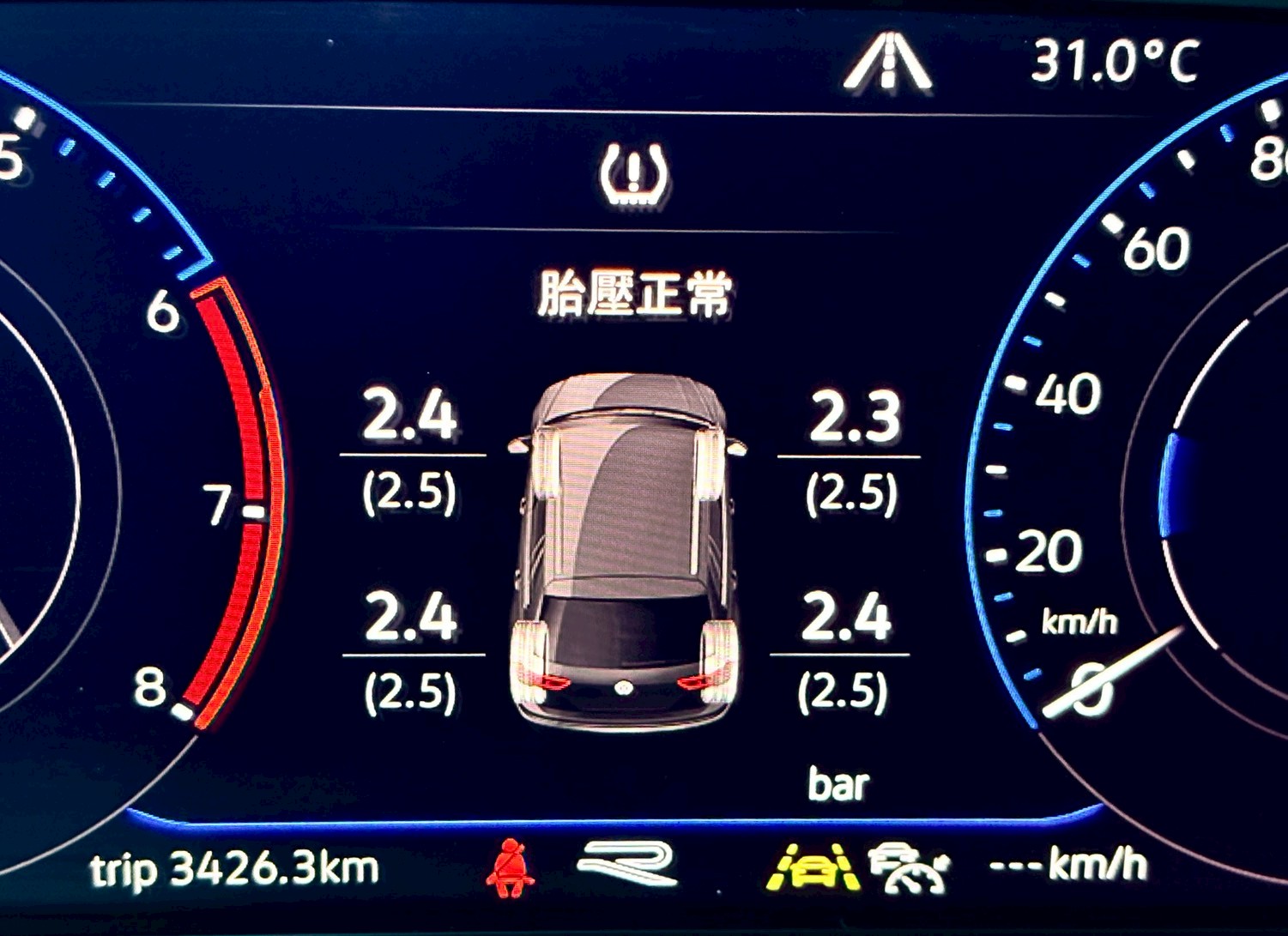 TIGUAN 5+2 滿配 R-LINE外觀/電動側踏板/一階晶片/變速箱優化  第20張相片