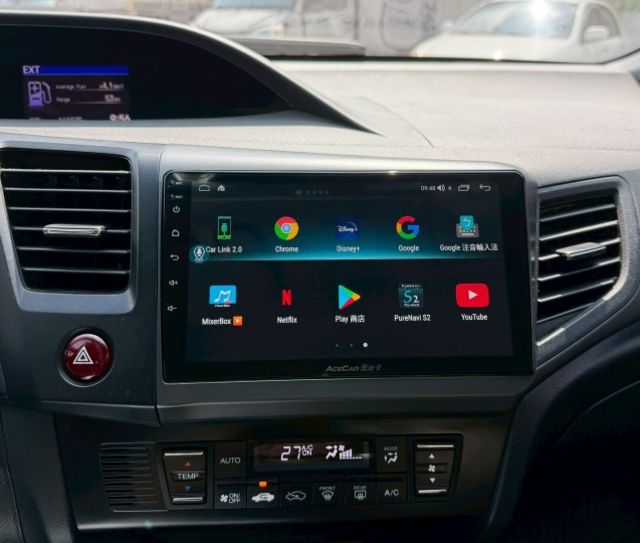 VTi-S版 有天窗.定速.安卓機.換檔撥片.恆溫空調  第18張相片