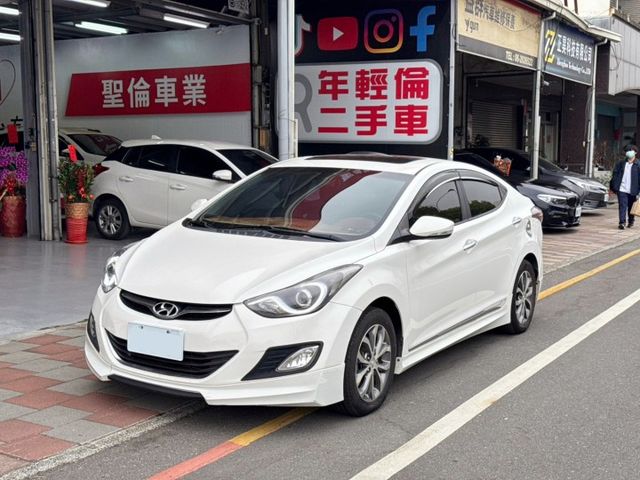 『 ELANTRA EX 旗艦版』｜摸門解鎖｜免鑰匙｜定速巡航｜巡跡防滑｜倒車顯影｜光感應自動頭燈｜雙區恆溫｜電動天窗｜  第1張相片