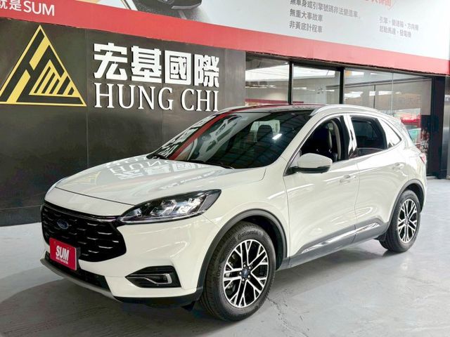 KUGA旗艦X 感應雨刷/360環景/免KEY/盲點偵測/ACC/抬顯/電動座椅/恆溫空調/感應頭燈/電動尾門/全景天窗  第1張相片