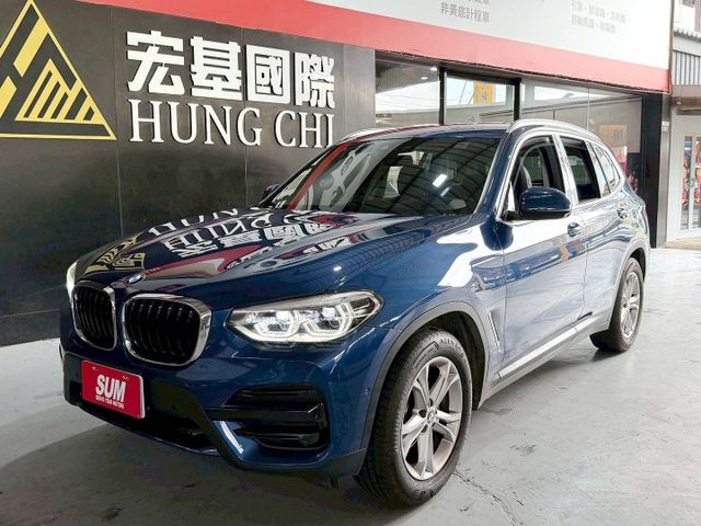 2019 BMW X3 20I 換檔撥片/感應雨刷/免KEY/360環景/盲點偵測/ACC/HK音響/電動座椅/電動尾門  第1張相片