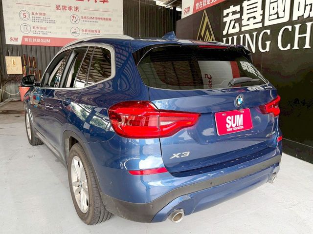 2019 BMW X3 20I 換檔撥片/感應雨刷/免KEY/360環景/盲點偵測/ACC/HK音響/電動座椅/電動尾門  第2張相片