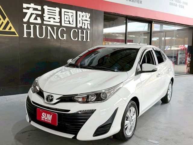 代步首選  2018 Toyota Vios 1.5經典 原鈑件 里程僅跑2萬公里  第1張相片