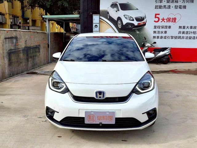 2022年Honda Fit e：HEV油電版 免鑰匙啟動/ACC主動跟車/車道偏離警示系統  第2張相片