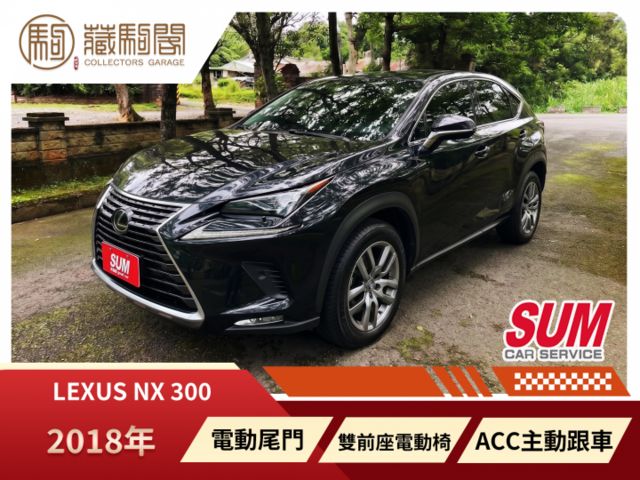 2018年Lexus NX 300 全車原鈑件~盲點偵測/電動尾門/ACC主動跟車/雙前座冷熱通風  第1張相片