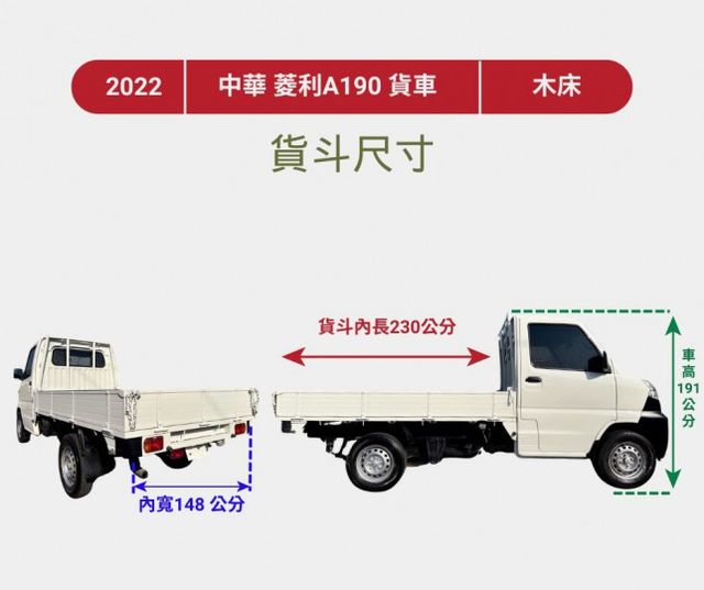 1.5L 新引擎-2WD~里程保證  原廠保養+一手車+框式木床  載貨空間大,省油省稅,輕商首選  第18張相片