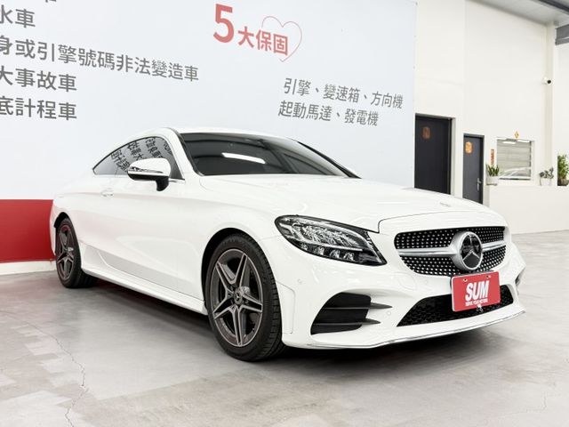 總代理一手董娘漂亮車，認證原鈑件，市場稀有的COUPE，僅實跑3萬多公里，有AMG、23P，內外漂亮如新，歡迎賞車  第3張相片